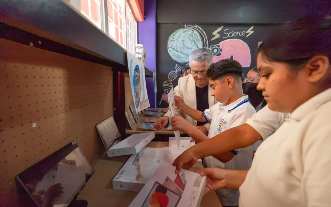 Inauguran aulas STEAM; proyecto del CCDER que beneficiará a 1 mil 500 alumnos de escuelas públicas de Playas de Rosarito